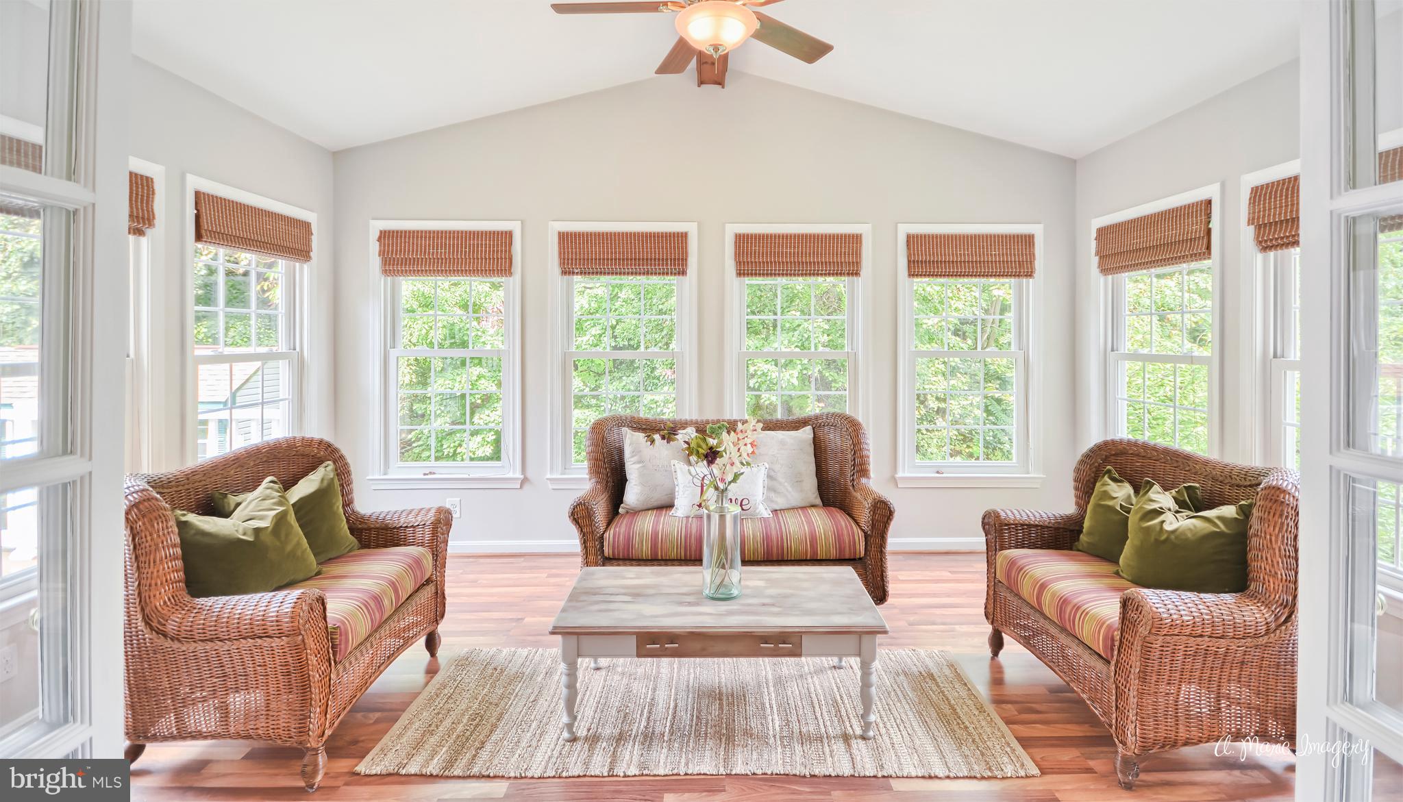 5738 Little Spring Way Frederick, MD 21704 - Photo 11 of 17 Have Your Morning Coffee in this Lovely Sunroom