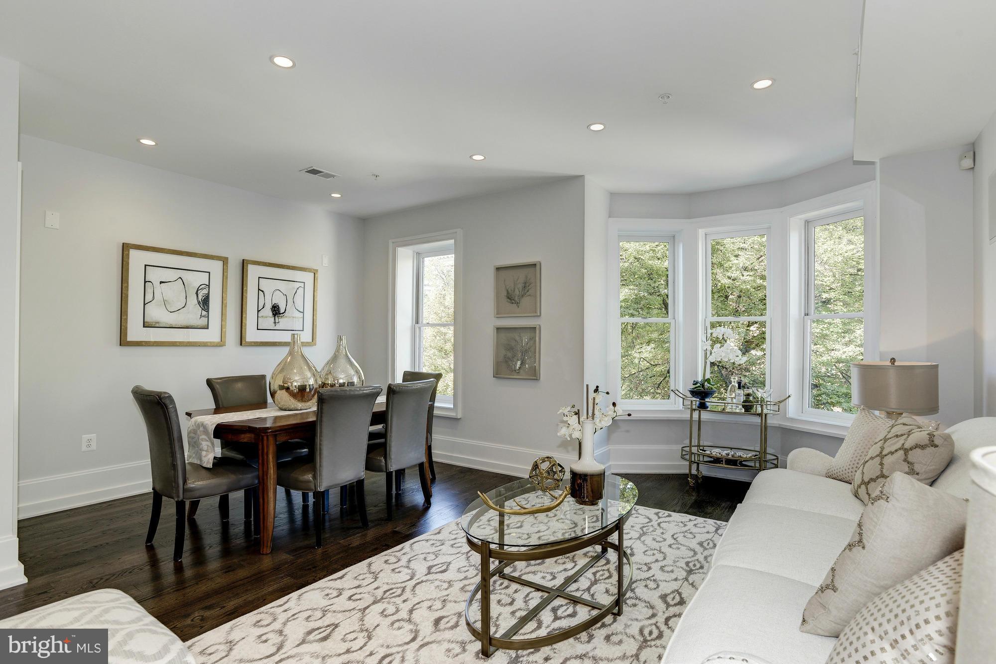 1734 R Street Northwest, Unit 3 Washington, DC 20009 - Photo 5 of 16 Open Plan Living and Dining
