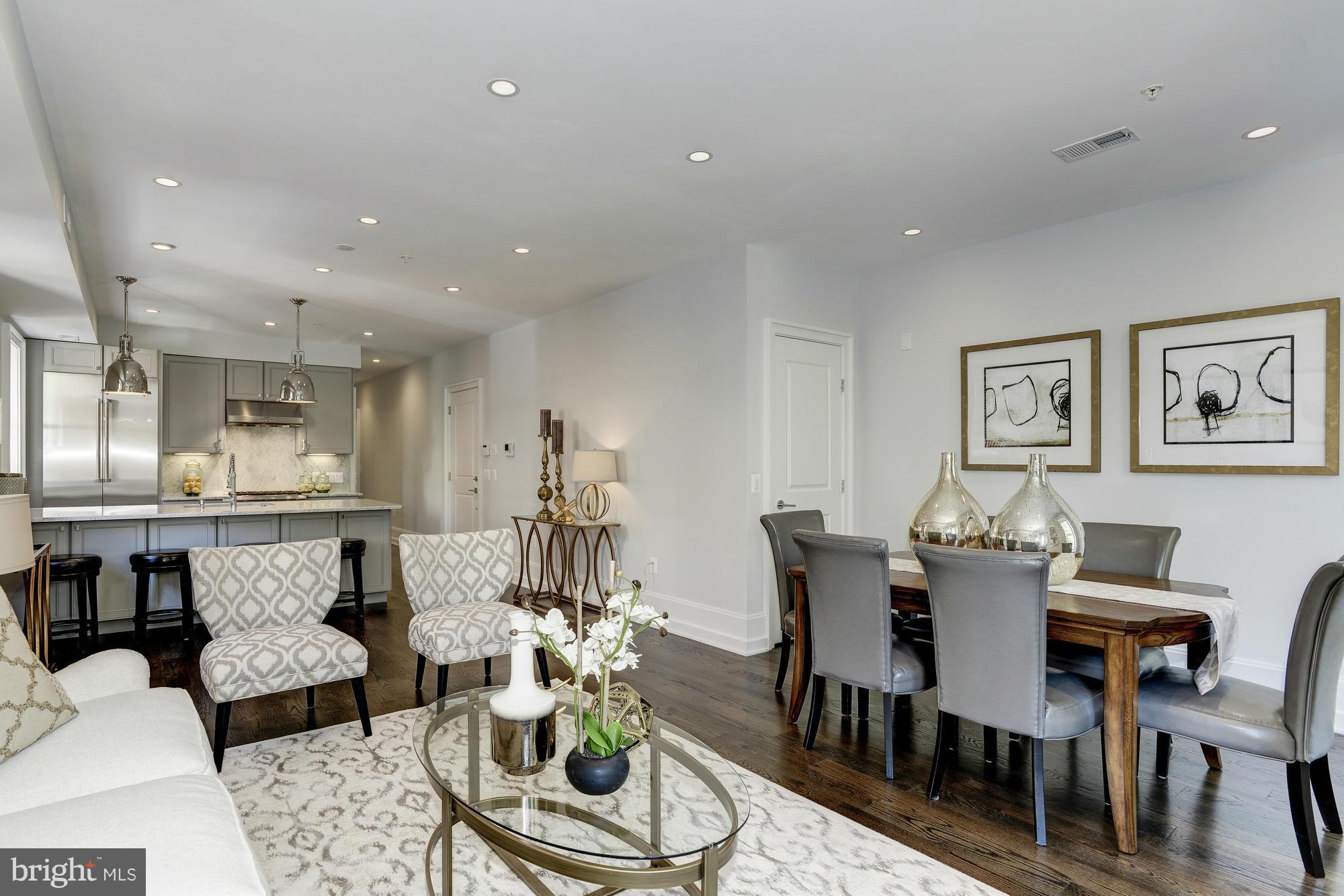 1734 R Street Northwest, Unit 3 Washington, DC 20009 - Photo 8 of 16 Open Plan Living and Dining