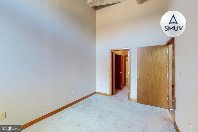 a view of a hallway with a hallway