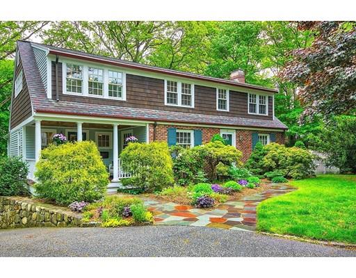 18 Ivy Road Wellesley, MA 02482 - Photo 1 of 21 a view of a house with a yard and potted plants