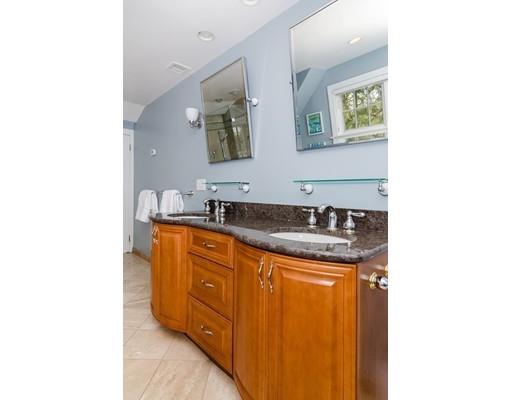 18 Ivy Road Wellesley, MA 02482 - Photo 17 of 21 a bathroom with a granite countertop sink a mirror and a
