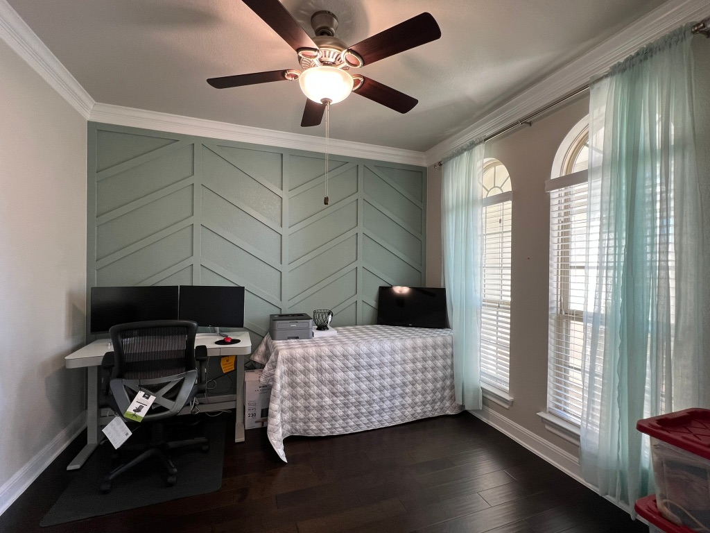 4121 Cappello Way Leander, TX 78641 - Photo 18 of 40 a bedroom with furniture and a window