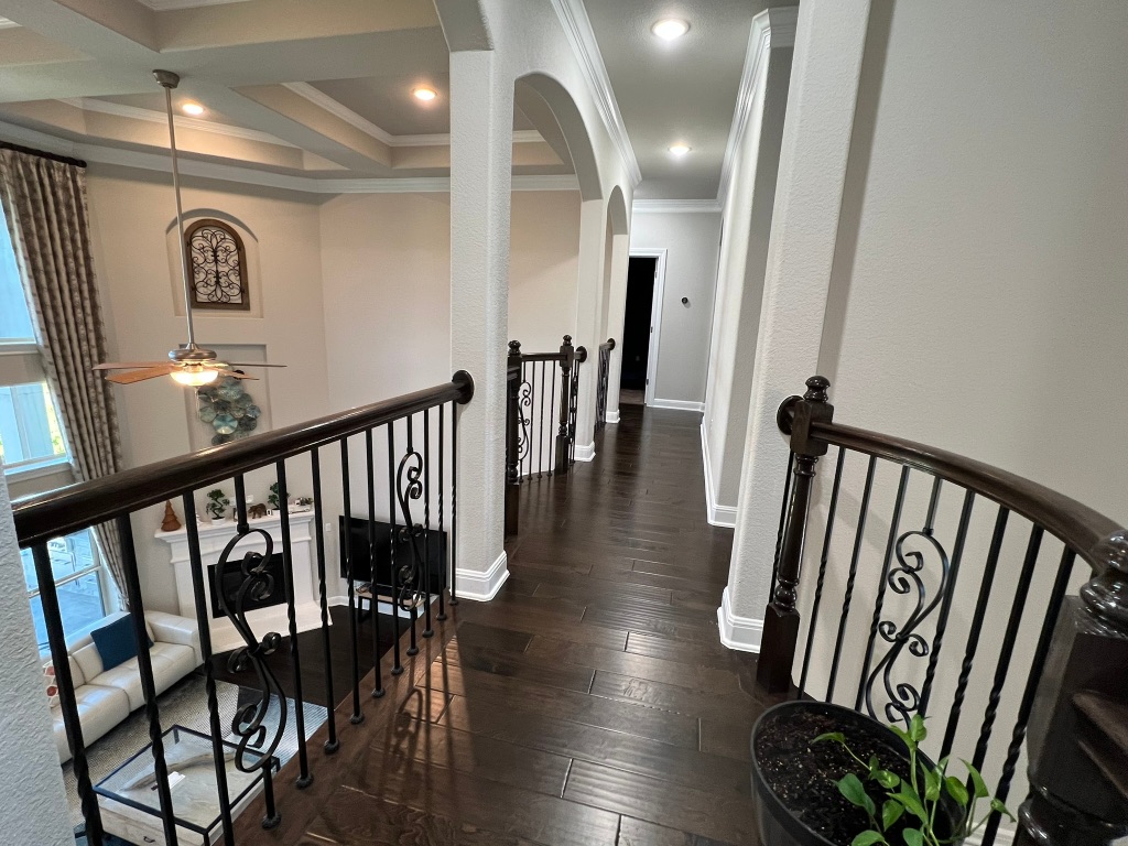 4121 Cappello Way Leander, TX 78641 - Photo 27 of 40 a view of entryway with wooden floor