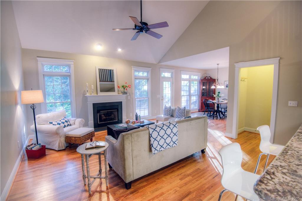 915 Derricks Crossing Fort Mill, SC 29708 - Photo 10 of 24 a living room with furniture and a fireplace
