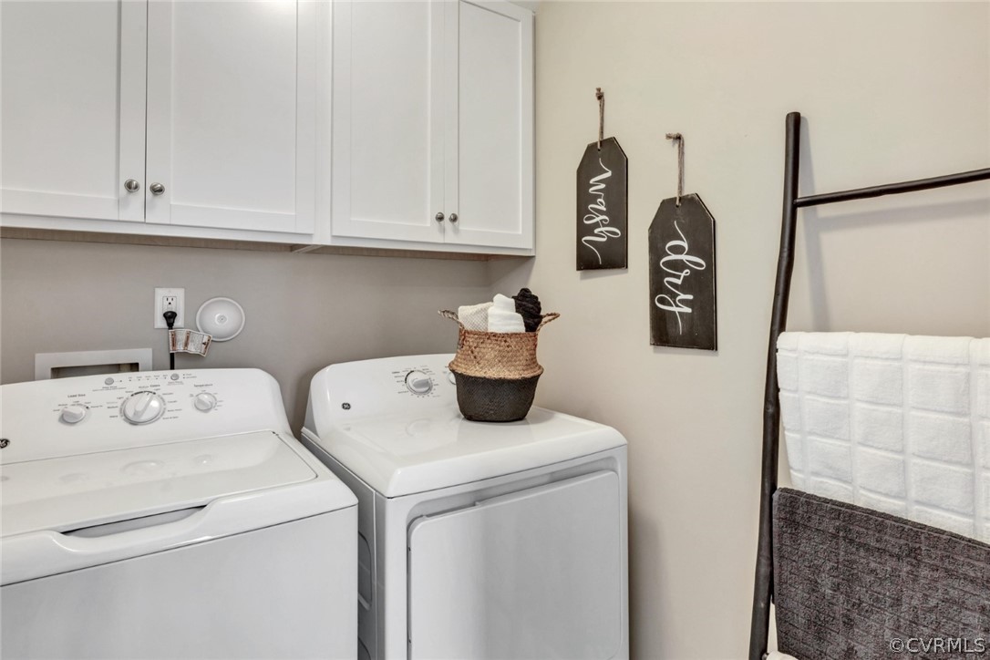 12707 Deep Well Road Midlothian, VA 23112 - Photo 22 of 50 a view of washer and dryer