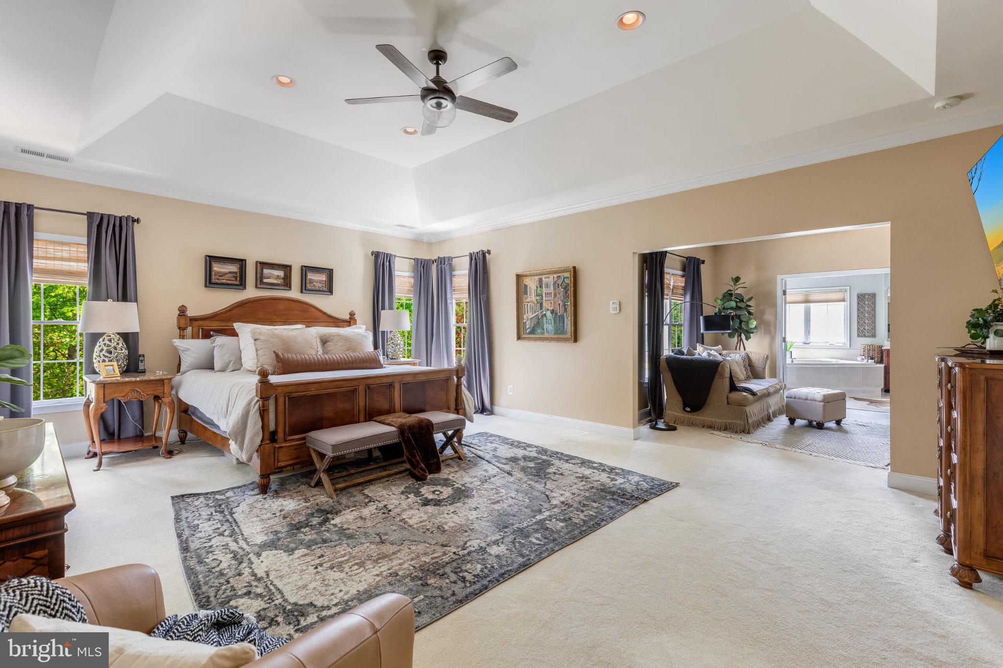 25554 Mimosa Tree Court Chantilly, VA 20152 - Photo 48 of 85 Spacious master suite with serene charm.
