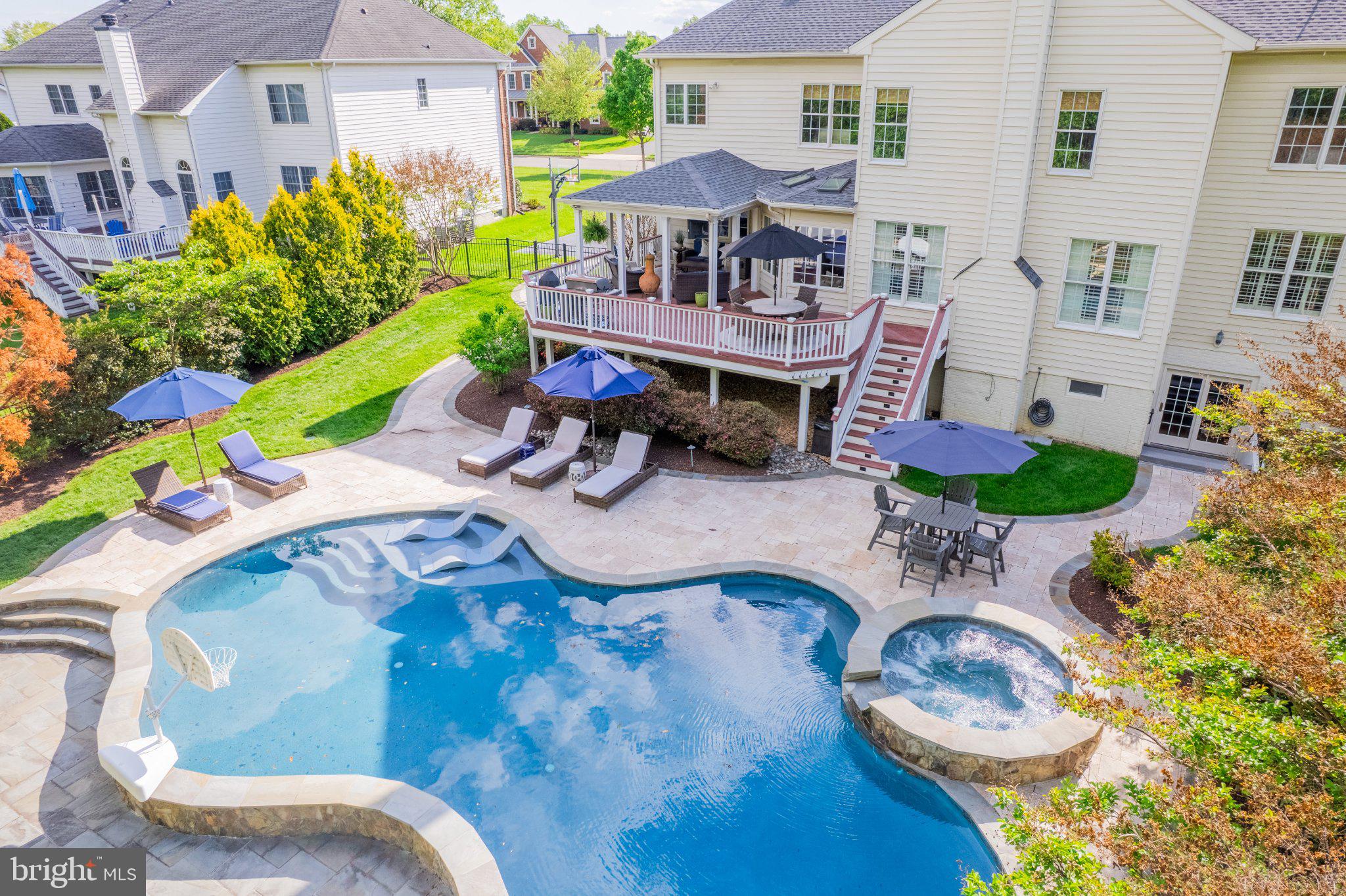 25554 Mimosa Tree Court Chantilly, VA 20152 - Photo 5 of 85 Serene backyard oasis with pool