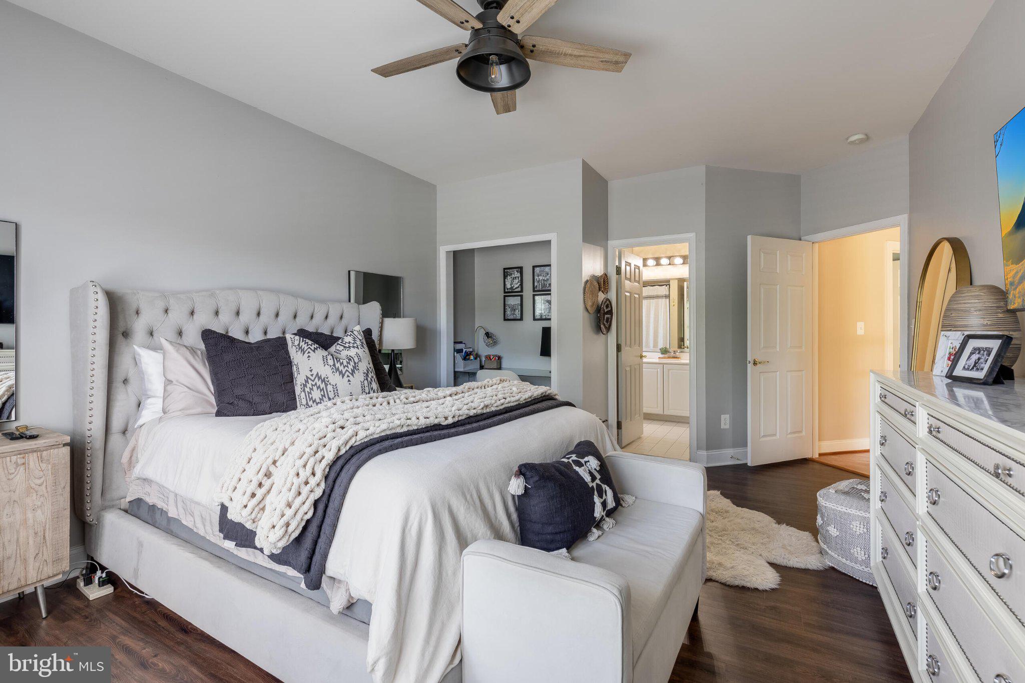25554 Mimosa Tree Court Chantilly, VA 20152 - Photo 58 of 85 Serene bedroom with modern elegance.