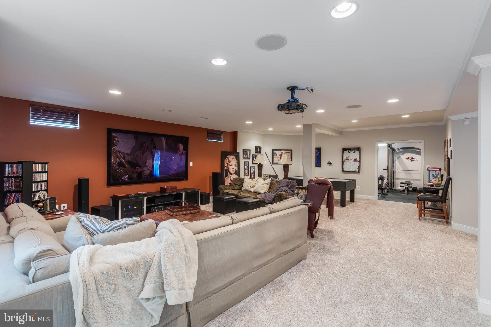 25554 Mimosa Tree Court Chantilly, VA 20152 - Photo 66 of 85 Spacious, modern entertainment haven.