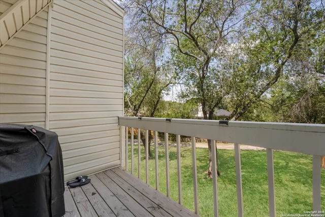 a view of backyard space