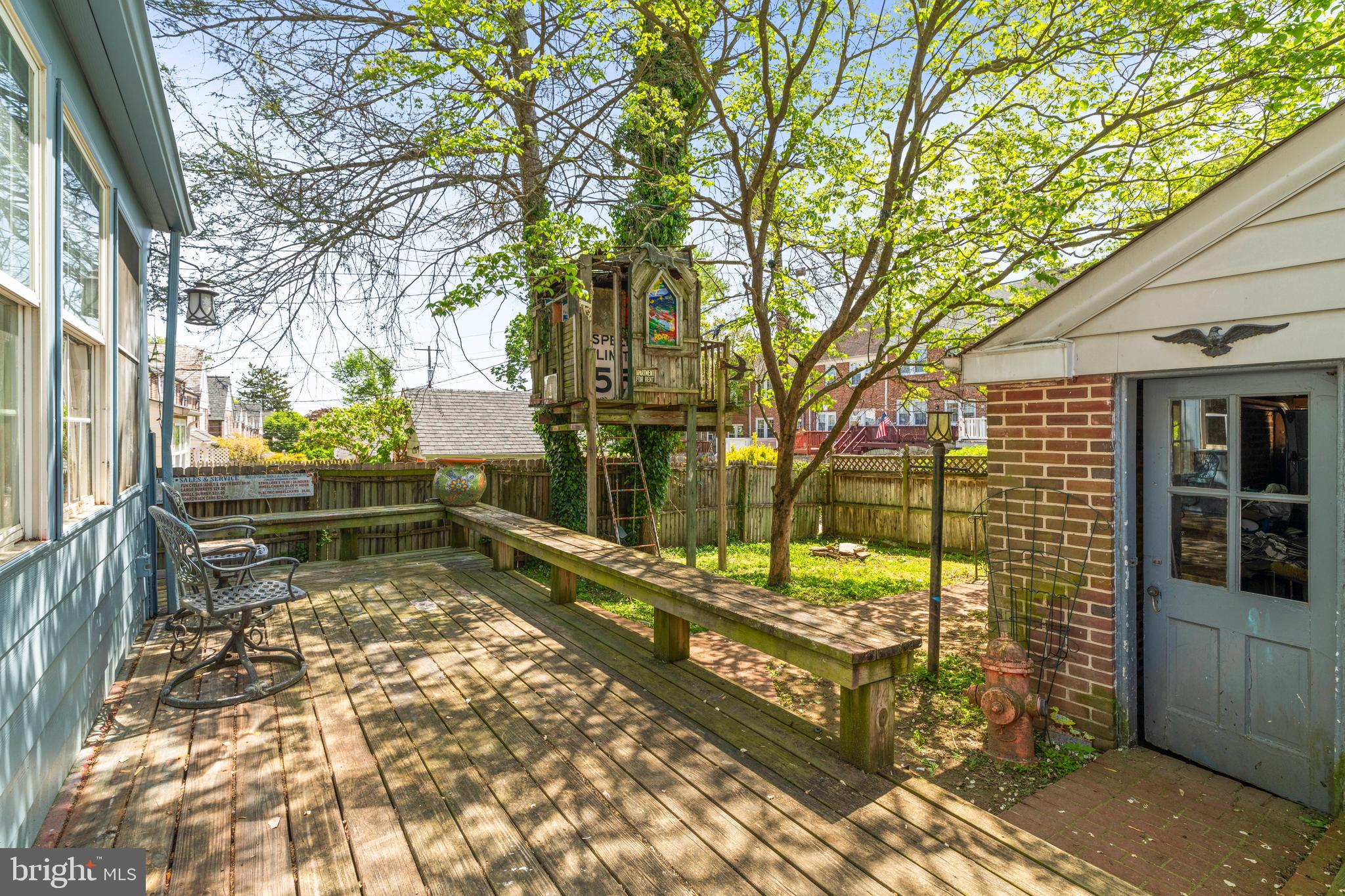 309 Hopkins Road Baltimore, MD 21212 - Photo 28 of 36 a view of back yard