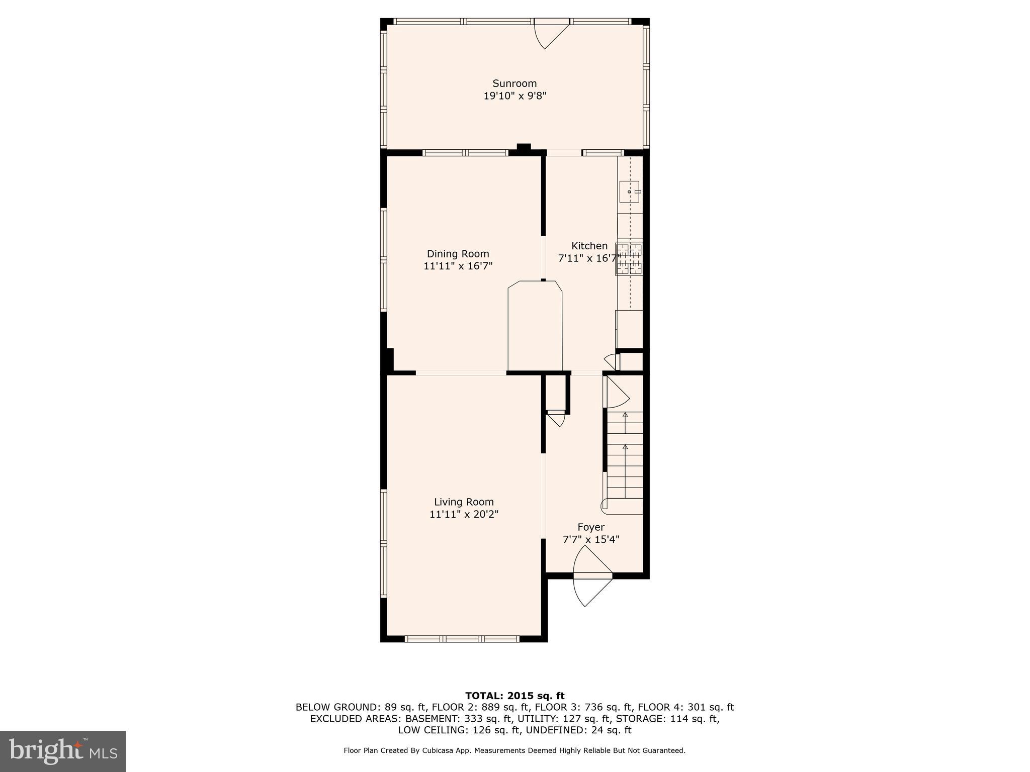 309 Hopkins Road Baltimore, MD 21212 - Photo 34 of 36 a picture of a floor plan