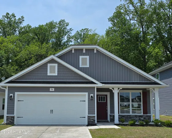 $328,550 | 94 Fishing Creek Drive, New Bern, NC 28562