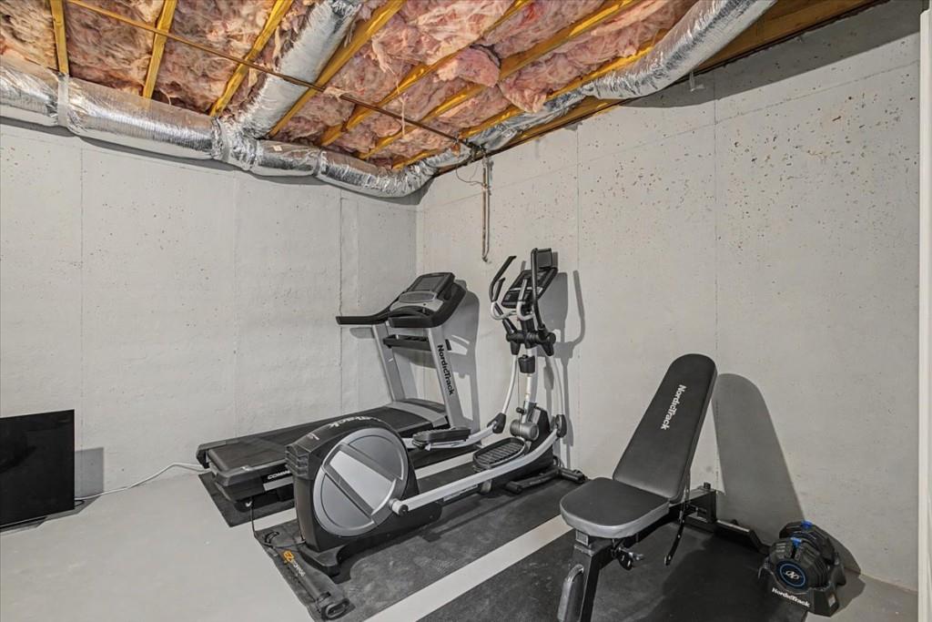 122 Ridge View Drive Ball Ground, GA 30107 - Photo 52 of 84 a view of a room with gym equipment