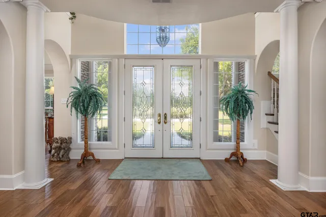 a view of livingroom with furniture and floor to ceiling window