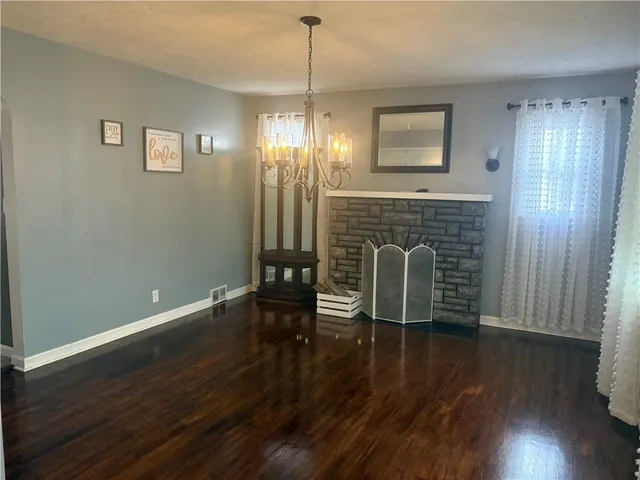 wooden floor in an empty room