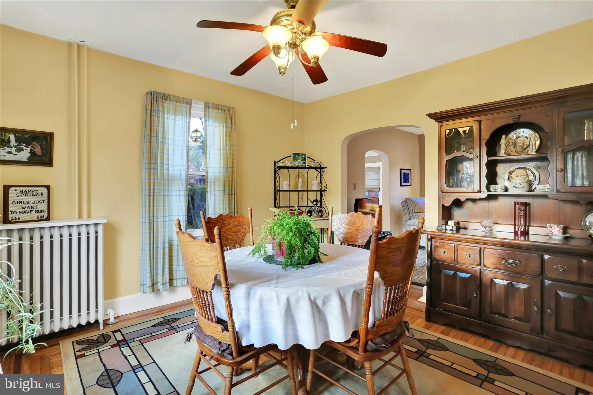 117 Center Street Reading, PA 19606 - Photo 10 of 28 a view of a dining room with furniture and chandelier