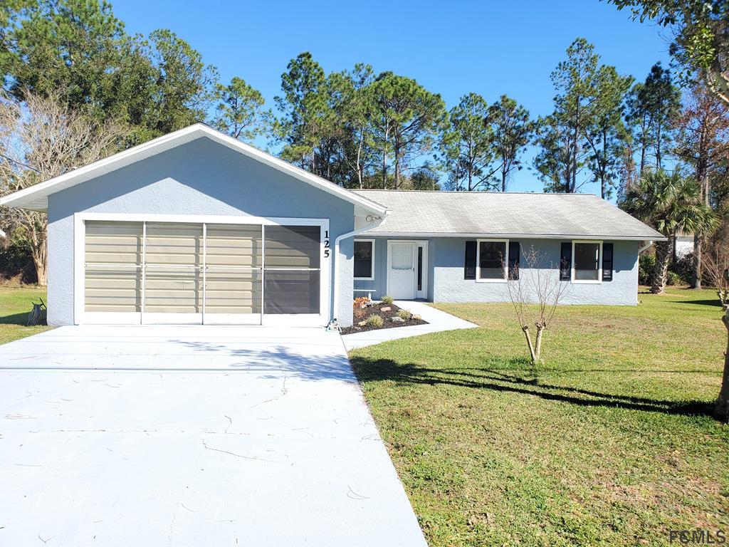 125 Rae Drive Palm Coast, FL 32164 - Photo 1 of 25 Main View