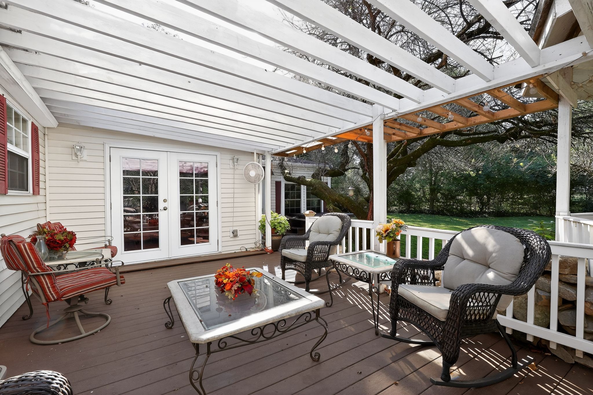 1419 Cason Trail Murfreesboro, TN 37128 - Photo 22 of 25 a backyard of a house with outdoor seating