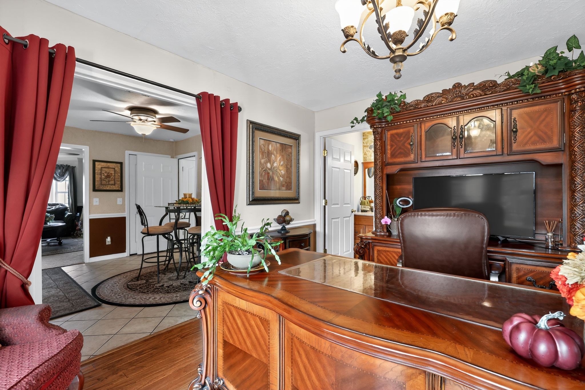 1419 Cason Trail Murfreesboro, TN 37128 - Photo 8 of 25 a kitchen with sink and a refrigerator