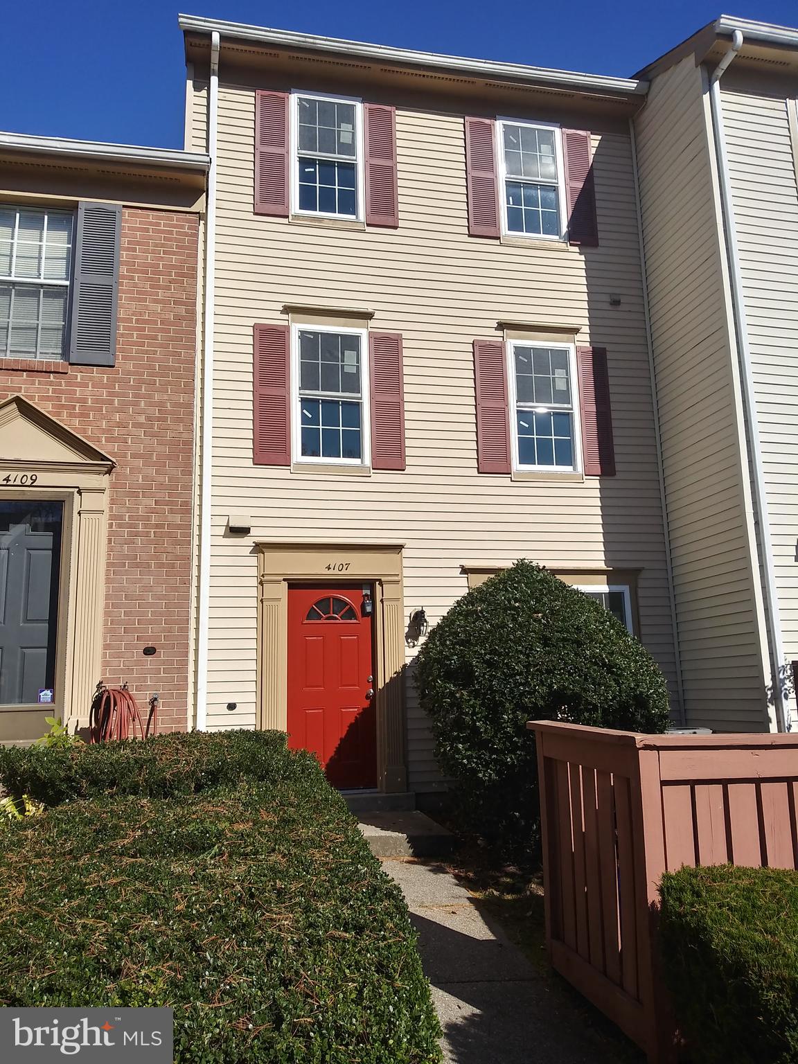 4107 Peppertree Lane Silver Spring, MD 20906 - Photo 1 of 23 Beautifully maintained 3 level town home