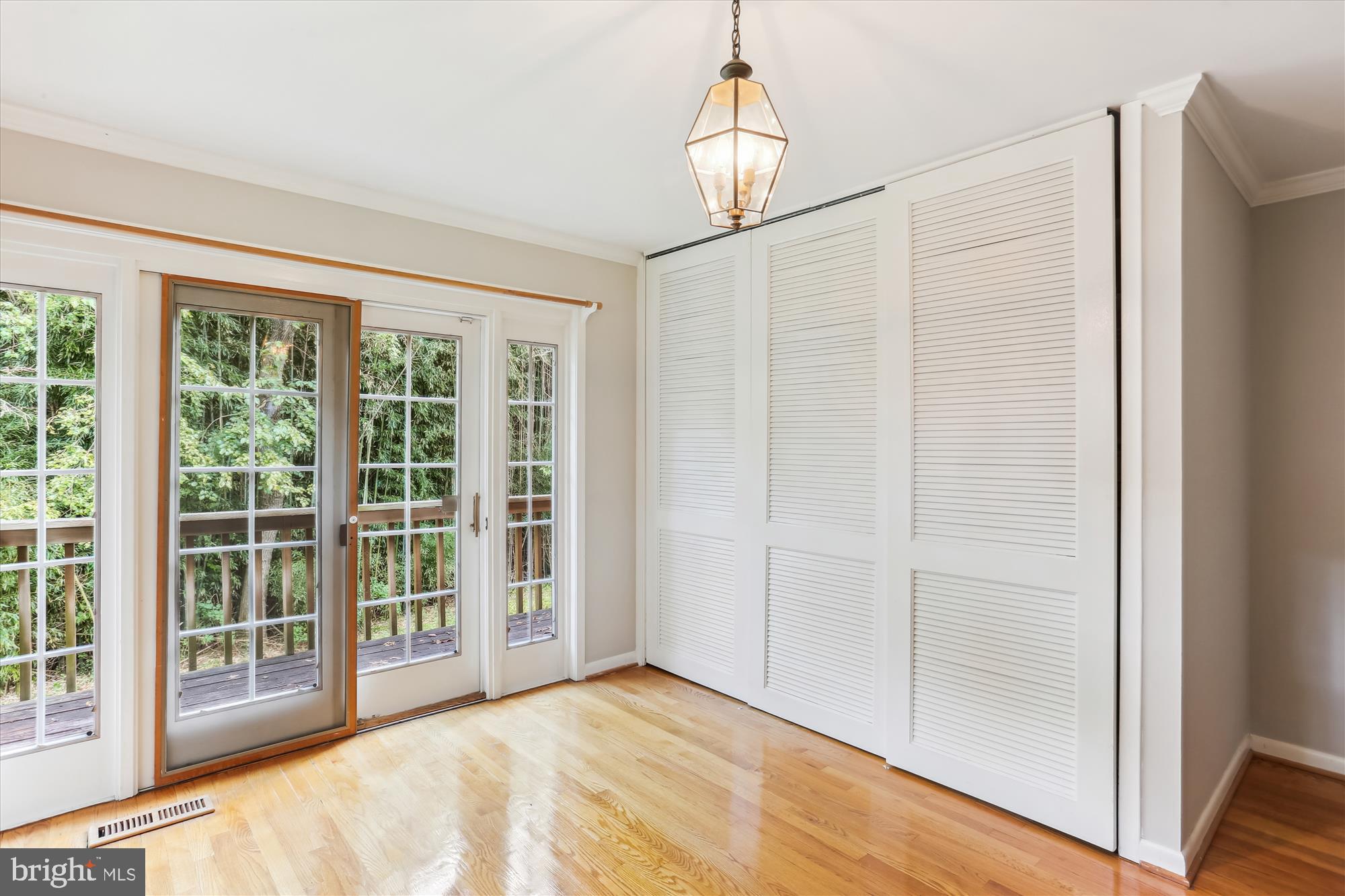 816 Olive Drive Silver Spring, MD 20905 - Photo 34 of 72 Bedroom 3 with slider to deck