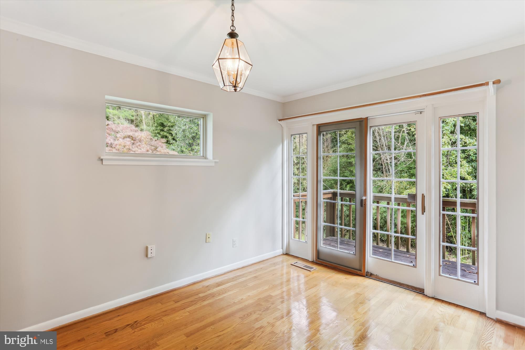 816 Olive Drive Silver Spring, MD 20905 - Photo 36 of 72 Bedroom 3 with slider to deck
