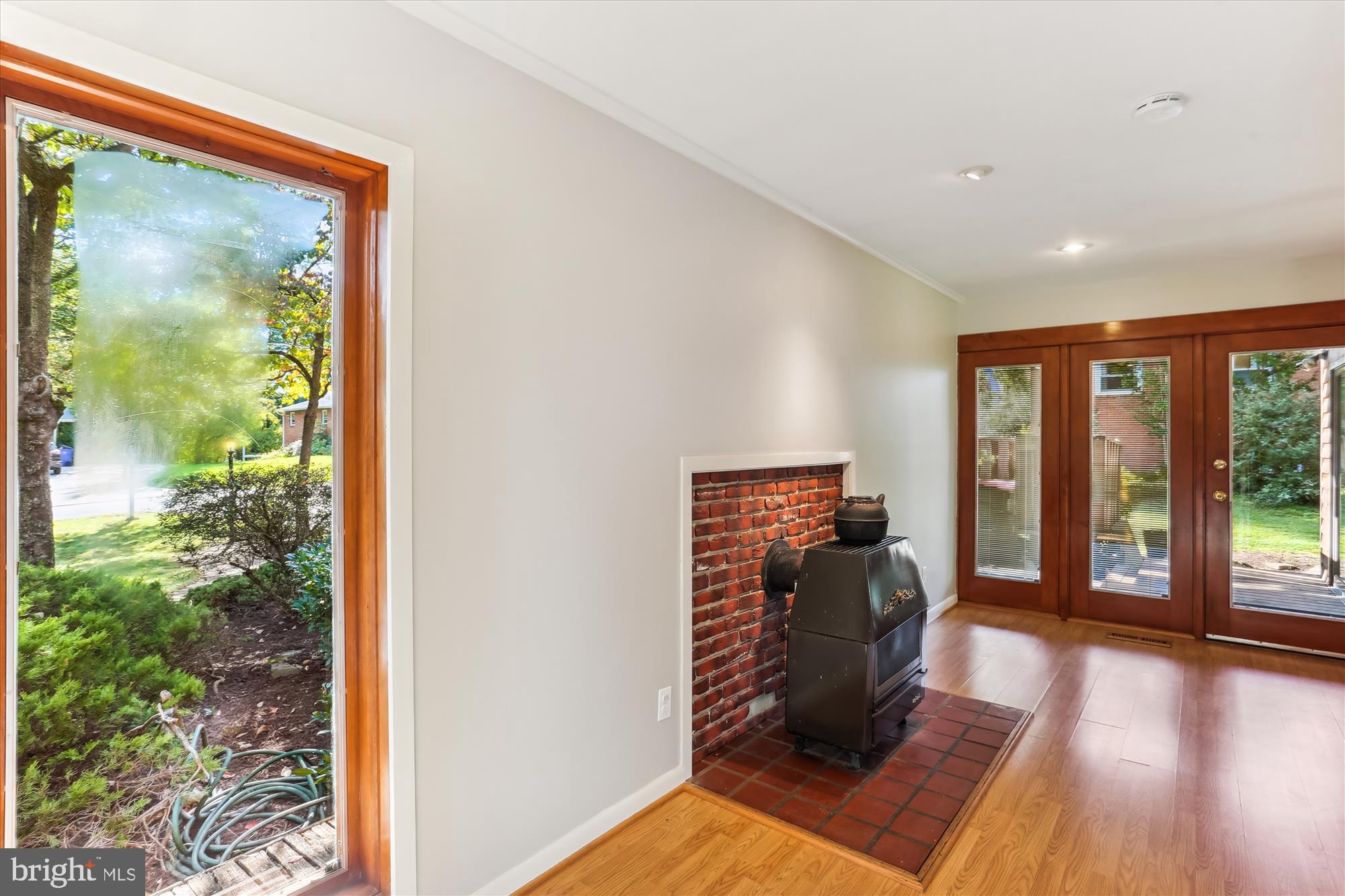 816 Olive Drive Silver Spring, MD 20905 - Photo 4 of 72 Wood stove in kitchen