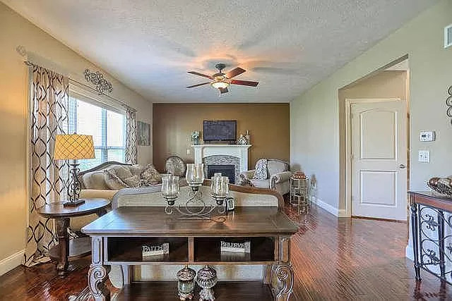 5102 Jacks Boulevard Champaign, IL 61822 - Photo 13 of 36 a view of a dining room with furniture window and wooden floor