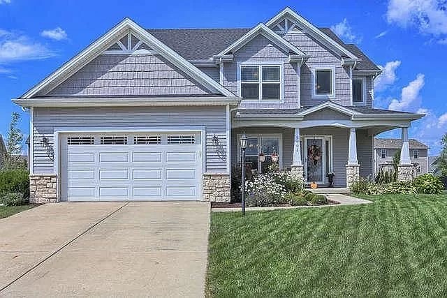 5102 Jacks Boulevard Champaign, IL 61822 - Photo 2 of 36 front view of a house with a yard