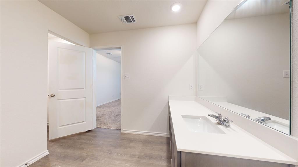 1616 Flt Rdg Court Royse City, TX 75189 - Photo 23 of 26 a bathroom with a sink and a mirror