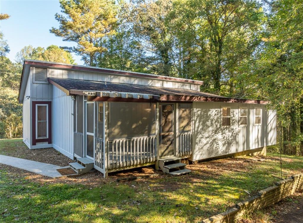 a view of outdoor space and yard