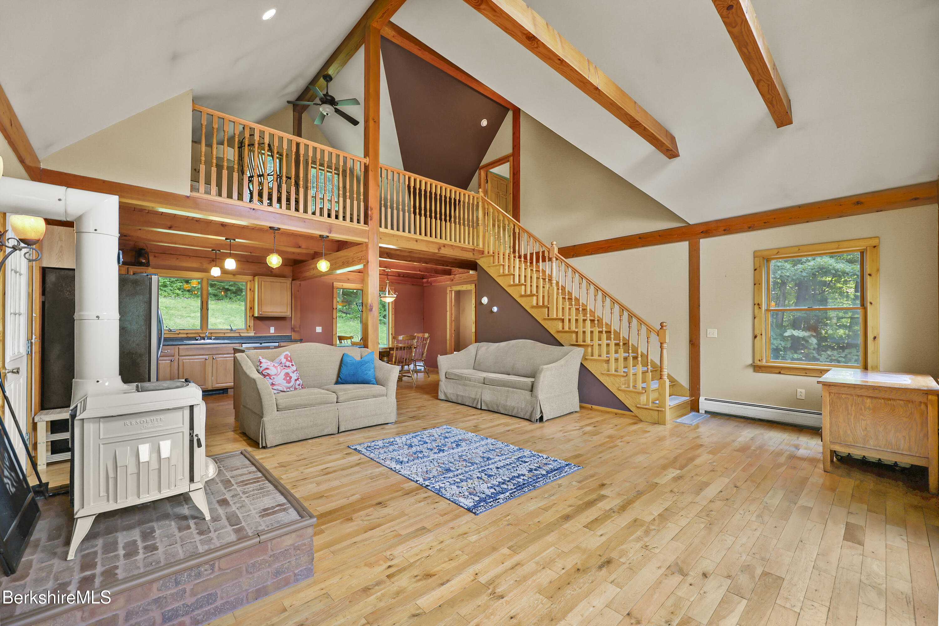 490 Reservoir Road North Adams, MA 01247 - Photo 6 of 47 55 Living Room