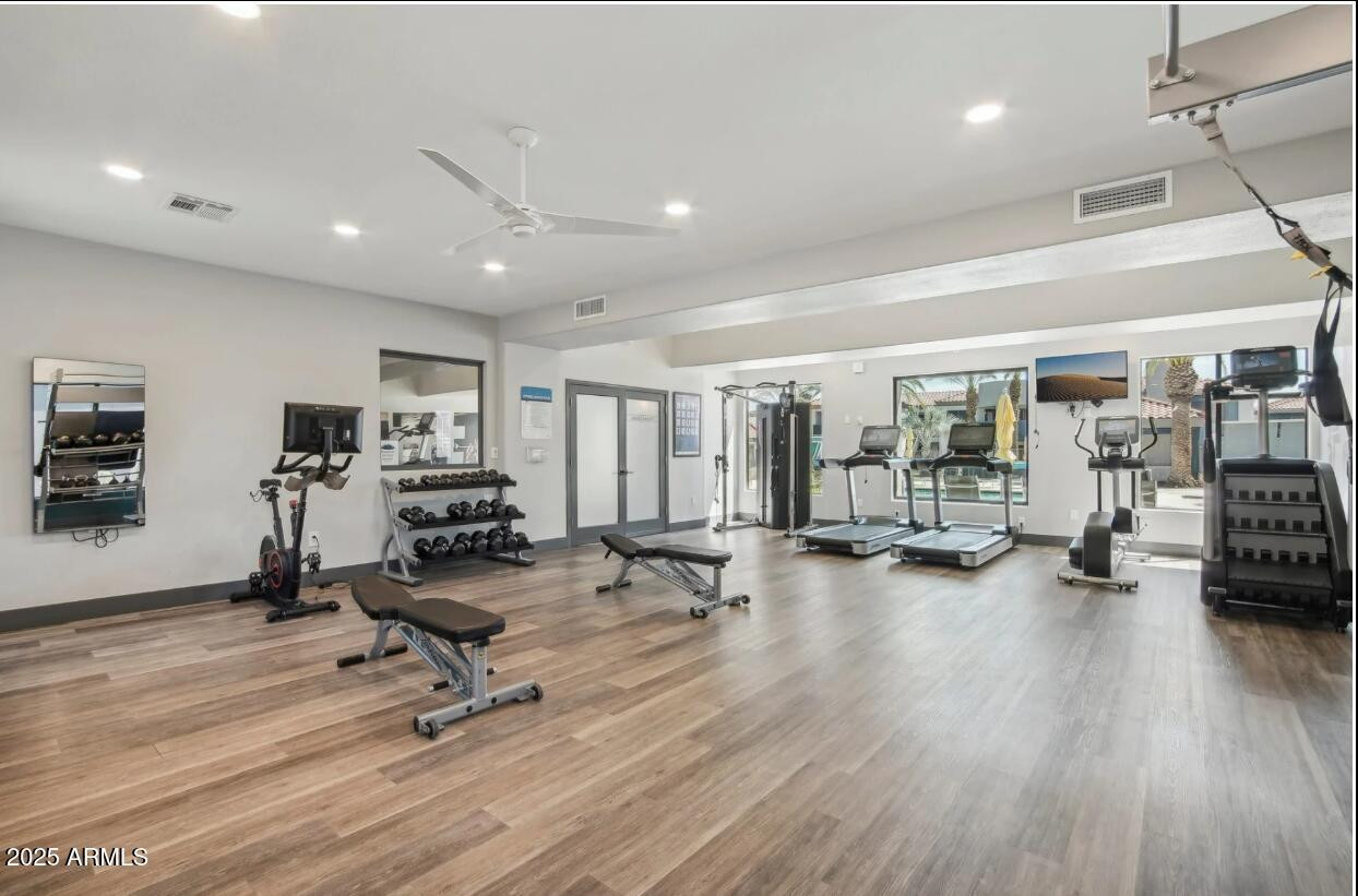 13625 South 48th Street, Unit 2 Phoenix, AZ 85044 - Photo 5 of 9 a view of a room with gym equipment