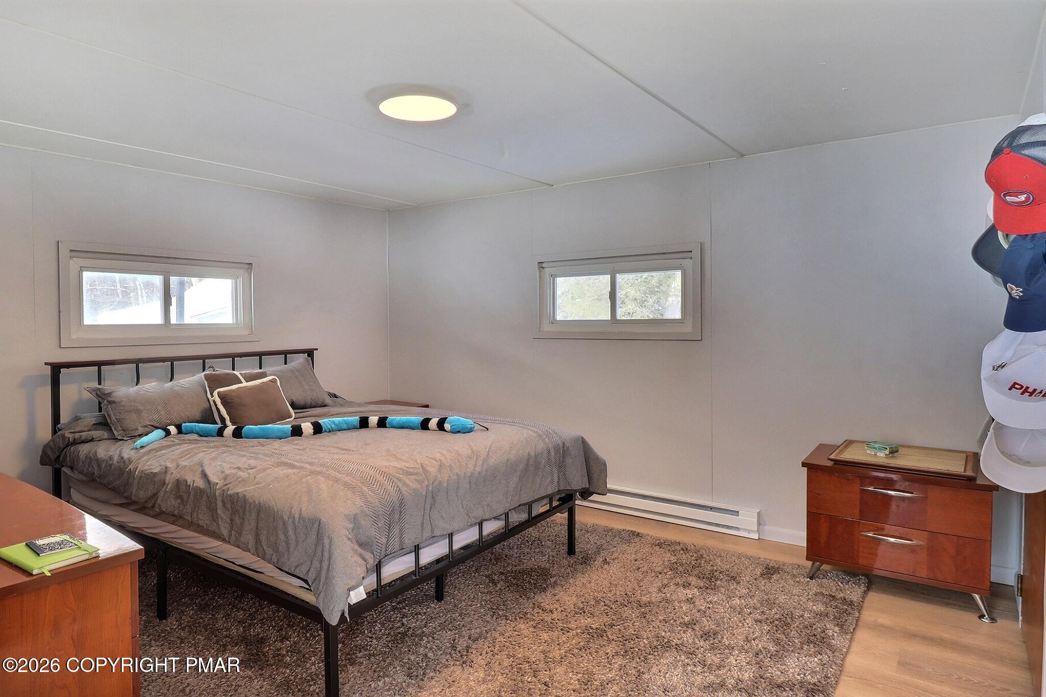 306 Merwinsburg Road Effort, PA 18330 - Photo 33 of 87 a bedroom with a bed and a closet