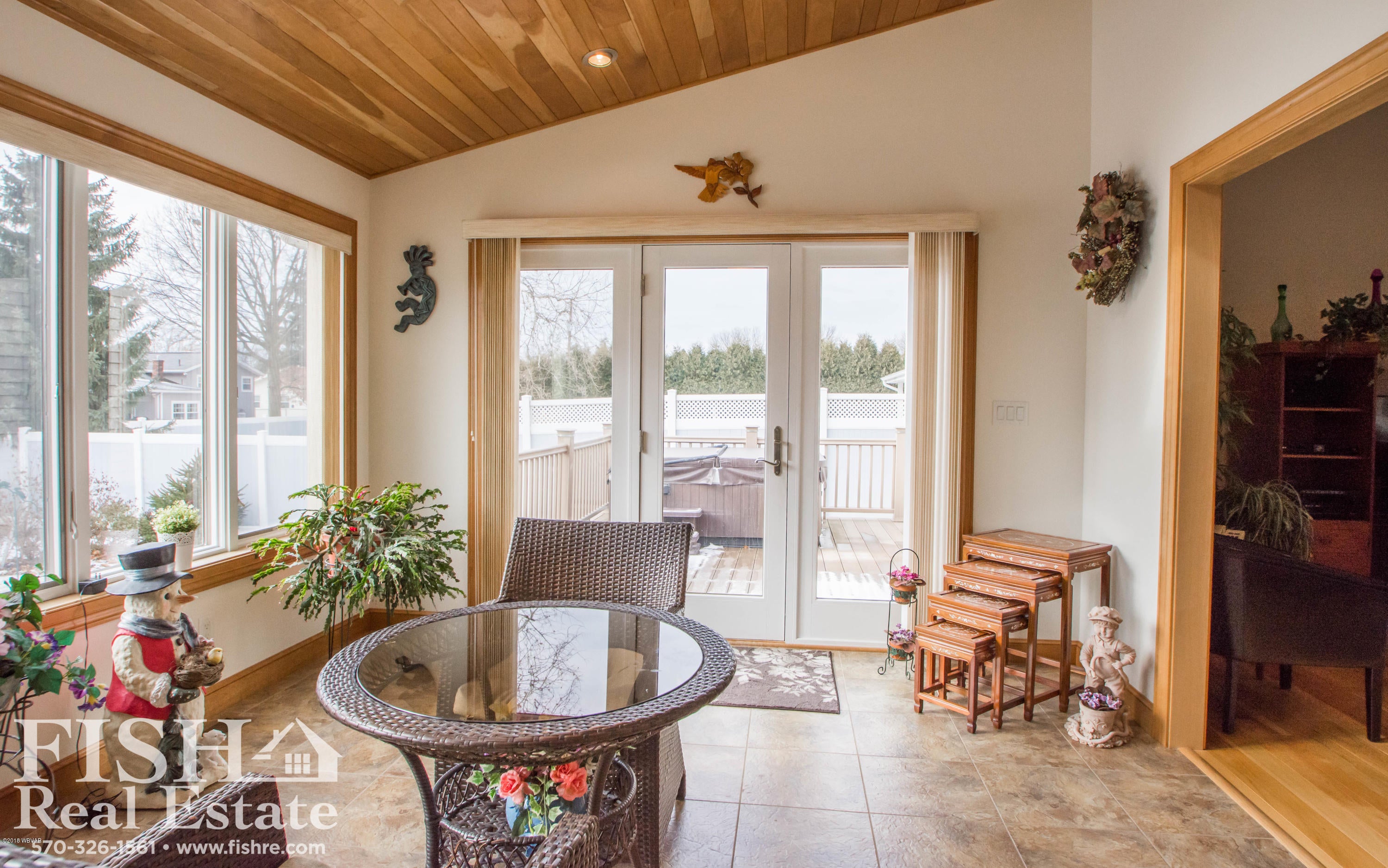 1220 Arthur Road Montoursville, PA 17754 - Photo 7 of 19 Sunroom View 2