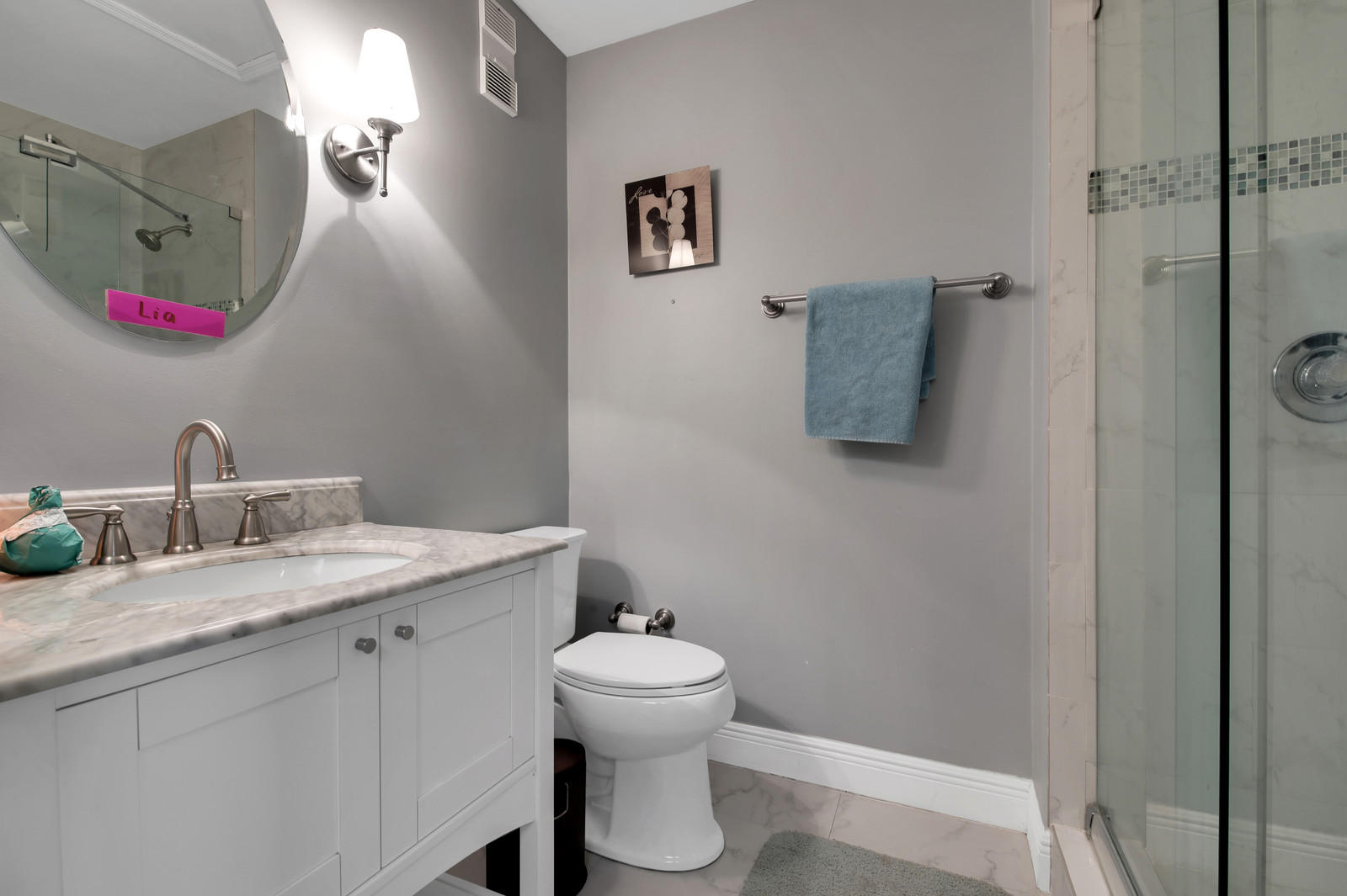 8602 Vía Giula Boca Raton, FL 33496 - Photo 20 of 27 Full Bath 2 (upstairs)