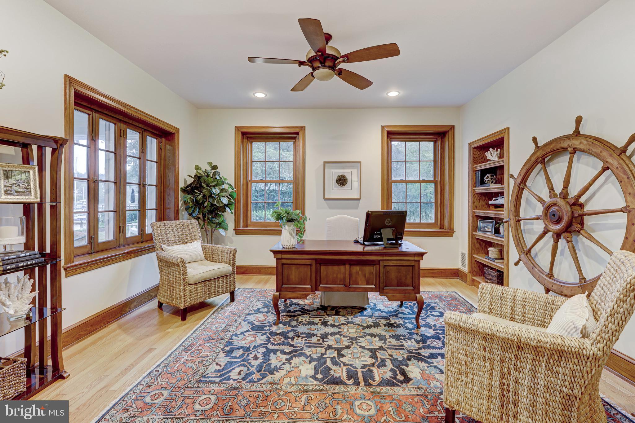 709 Dividing Road Severna Park, MD 21146 - Photo 19 of 73 Main level office just off the living room