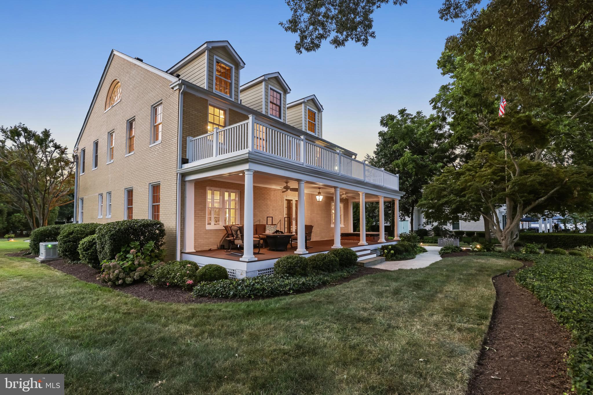 709 Dividing Road Severna Park, MD 21146 - Photo 3 of 73 Georgian style w/ fabulous covered waterside porch