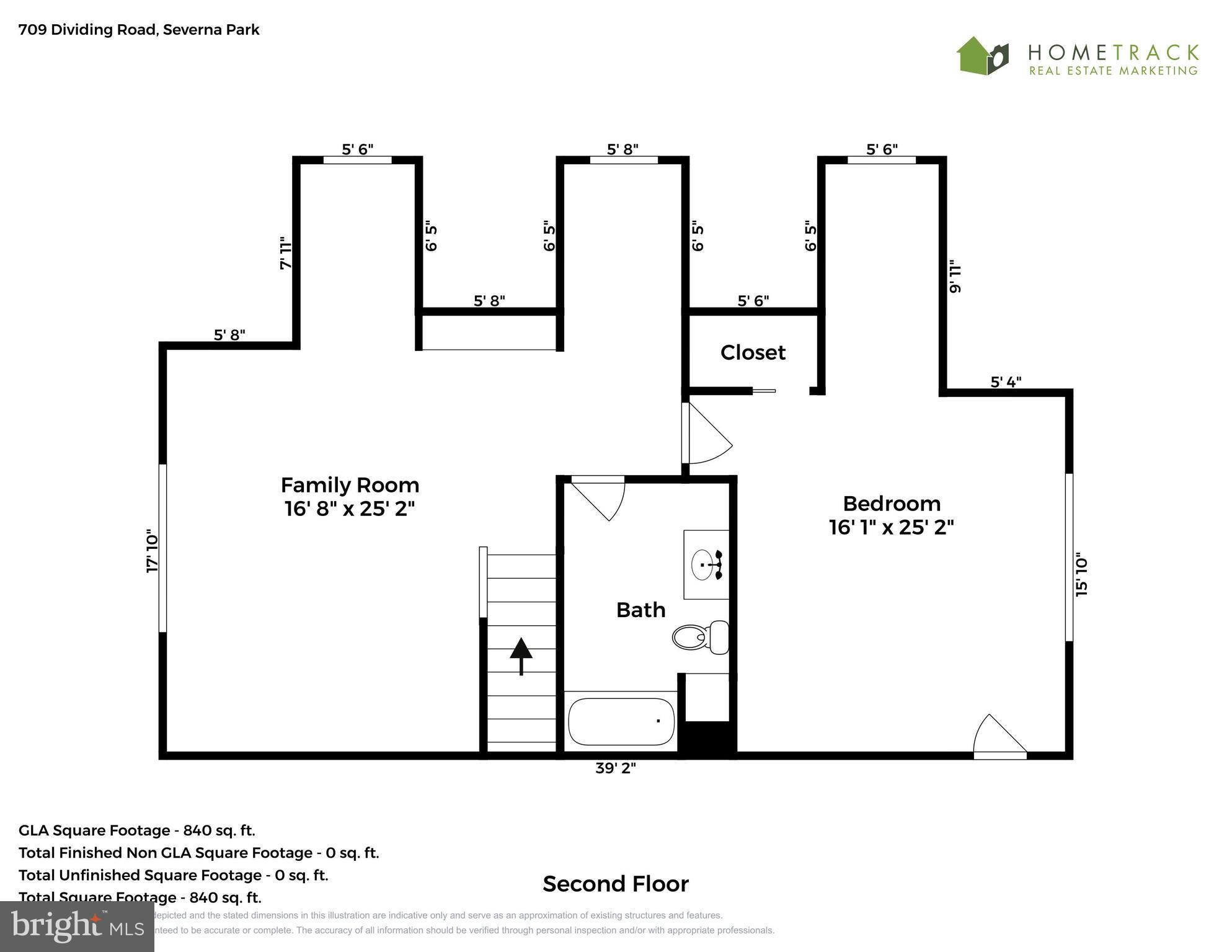 709 Dividing Road Severna Park, MD 21146 - Photo 72 of 73 3rd level floor plan