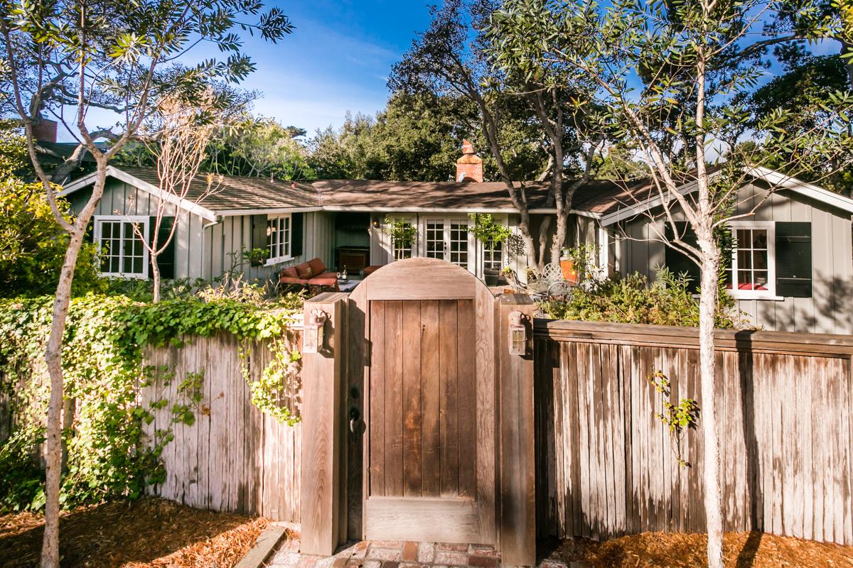 a front view of a house with a porch