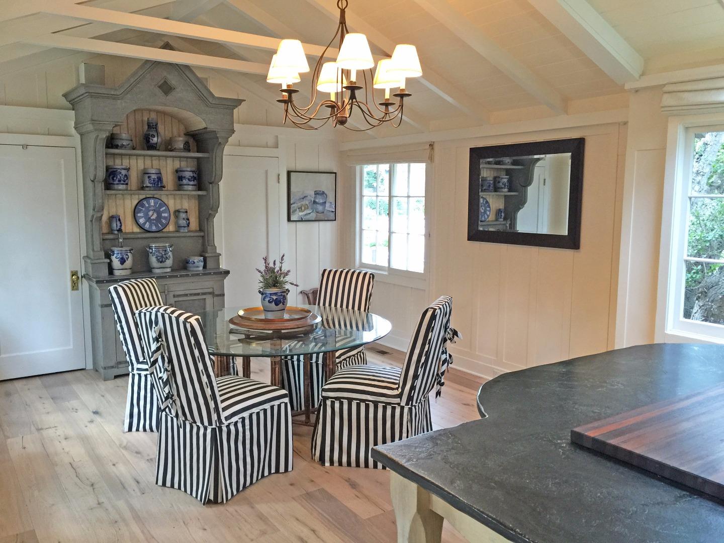 0 Camino Real Carmel, CA 93921 - Photo 17 of 27 a view of a dining room with furniture and chandelier