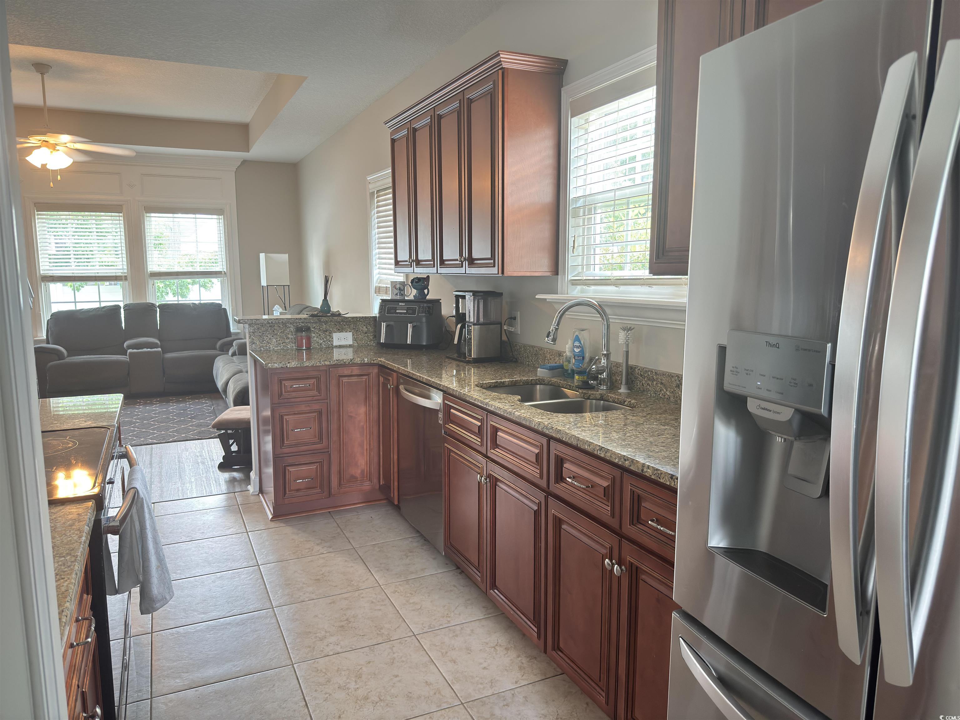 788 Rambler Court Myrtle Beach, SC 29588 - Photo 7 of 17 Kitchen featuring stainless steel appliances, ligh