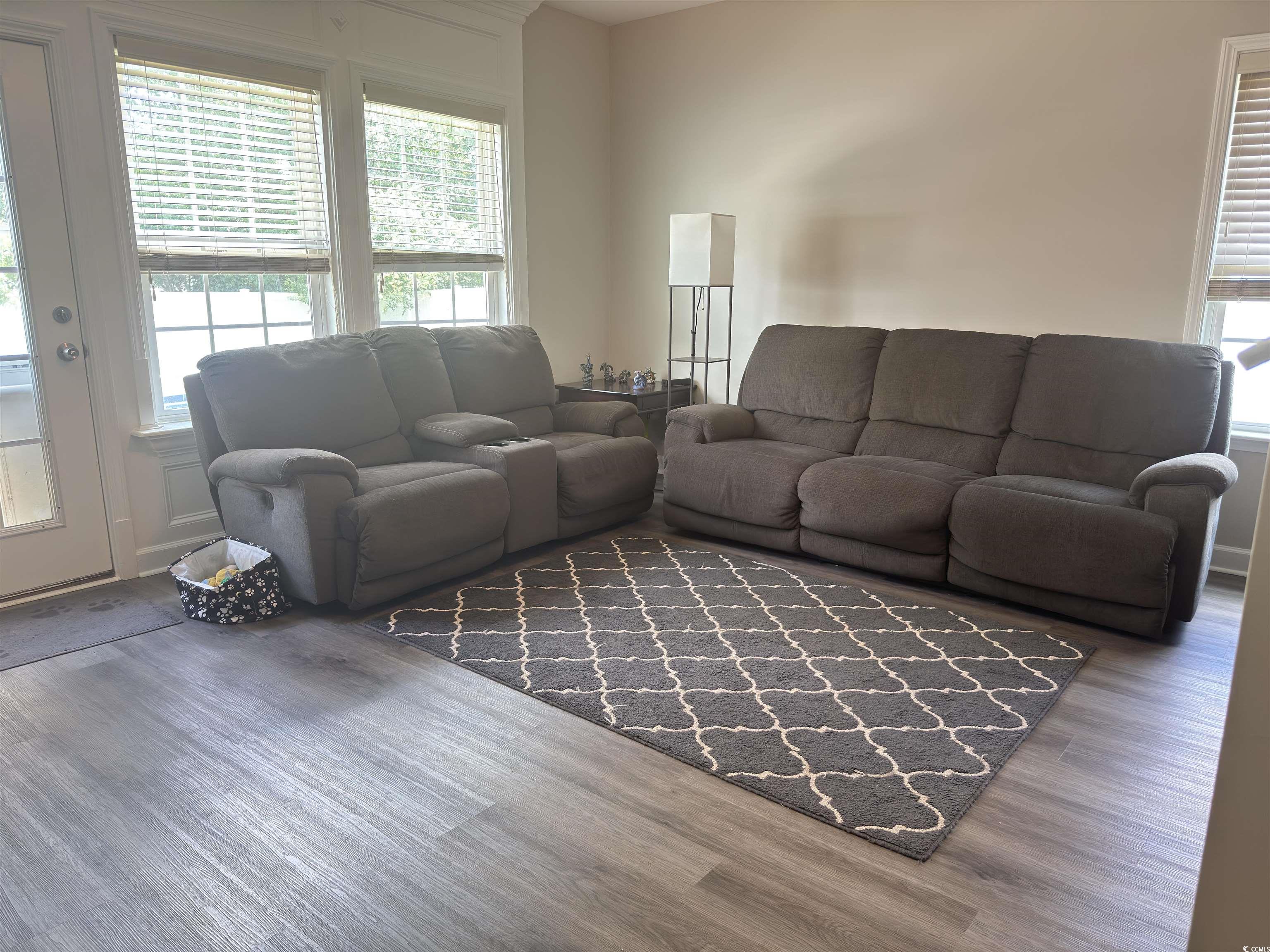 788 Rambler Court Myrtle Beach, SC 29588 - Photo 10 of 17 Living room featuring wood finished floors