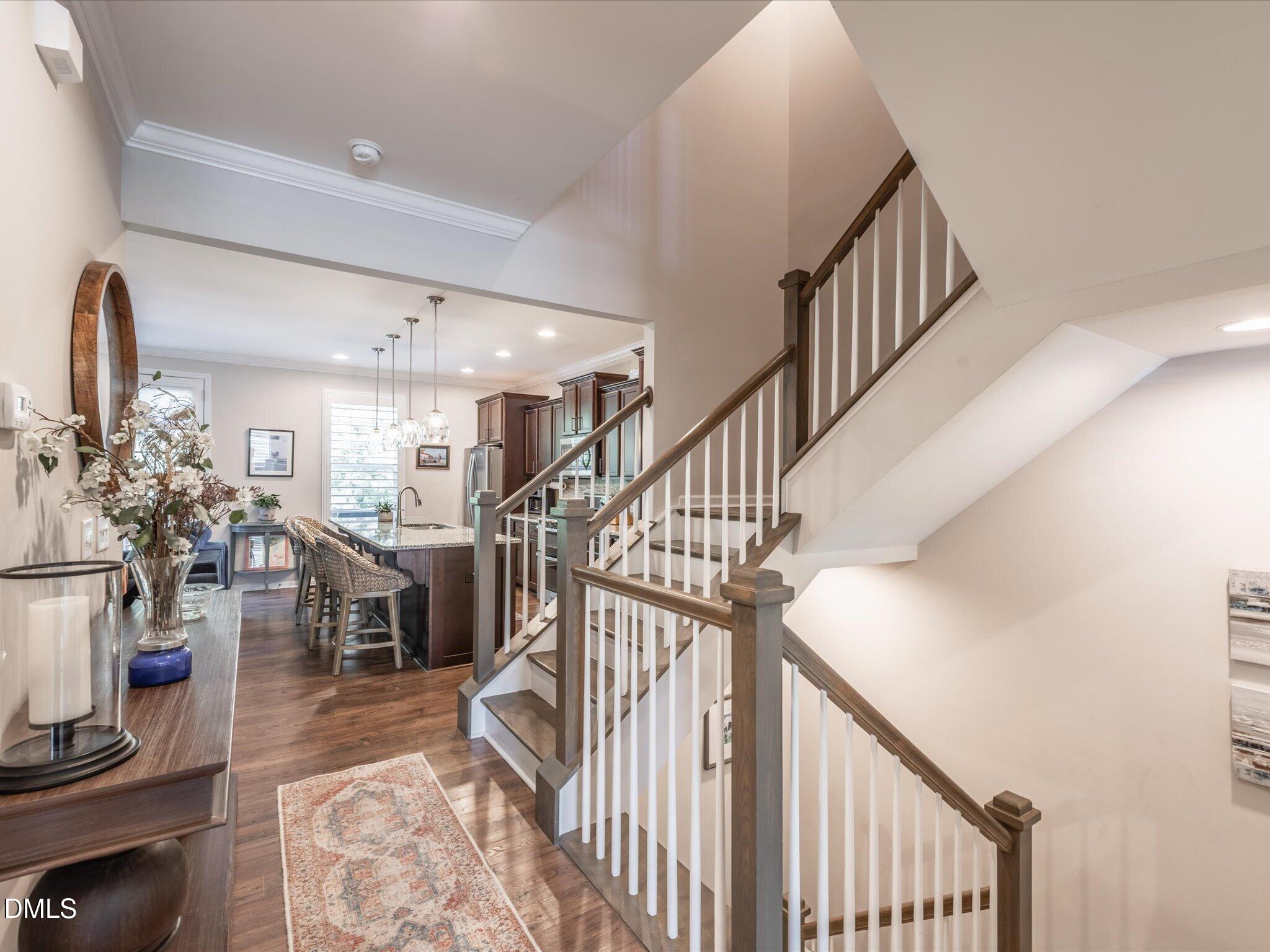 533 Metro Station Apex, NC 27502 - Photo 4 of 45 a view of entryway and hall