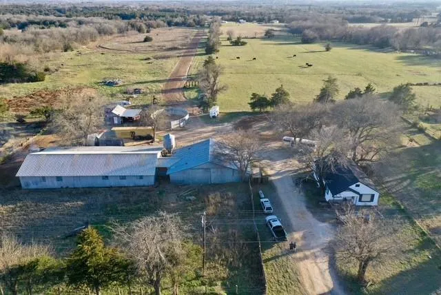 a backyard of a house