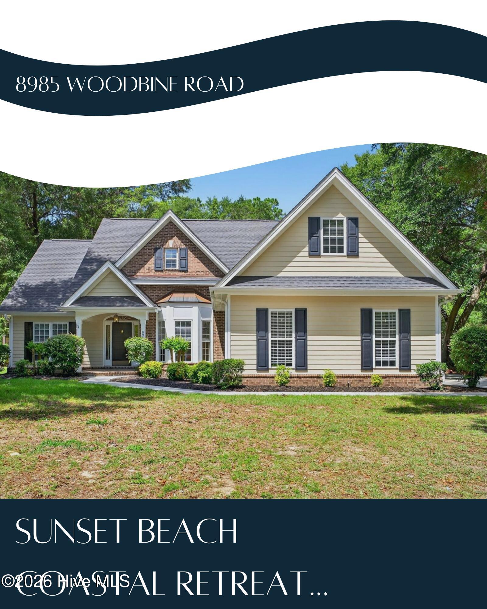 8985 Woodbine Road Southwest Sunset Beach, NC 28468 - Photo 3 of 65 Front exterior