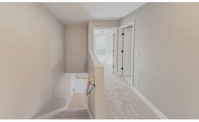 a view of wooden floor in a room