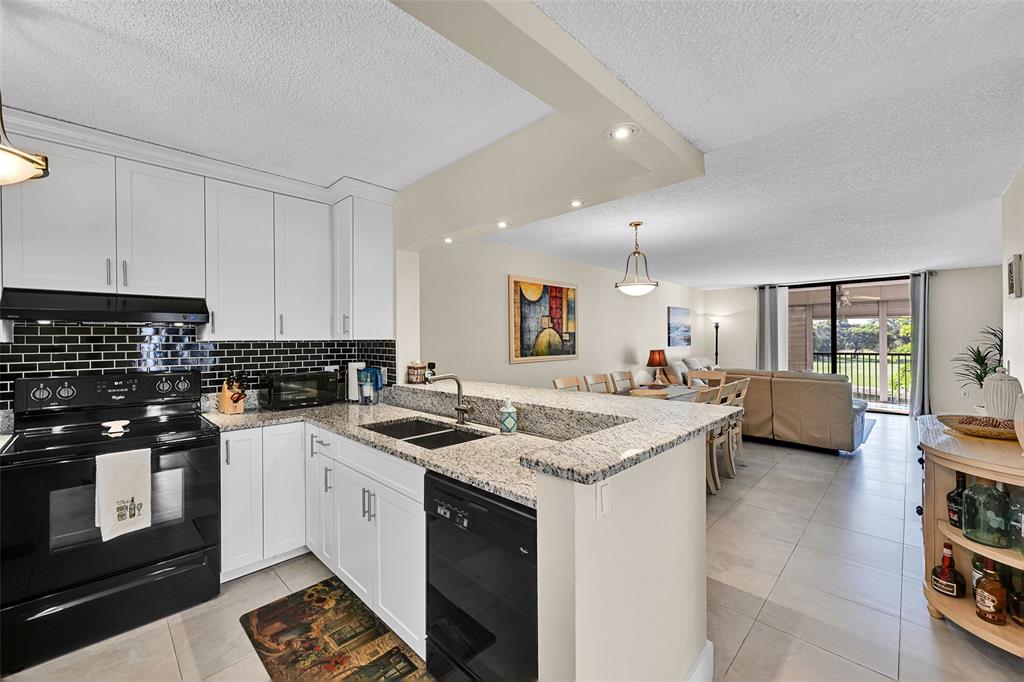 3591 Environ Boulevard, Unit A305 Lauderhill, FL 33319 - Photo 9 of 73 a kitchen with a stove and a sink